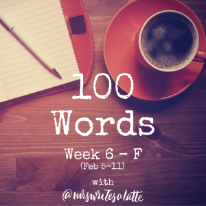 Button 100 Words- Week 6 with Mrs. Writes a Latte